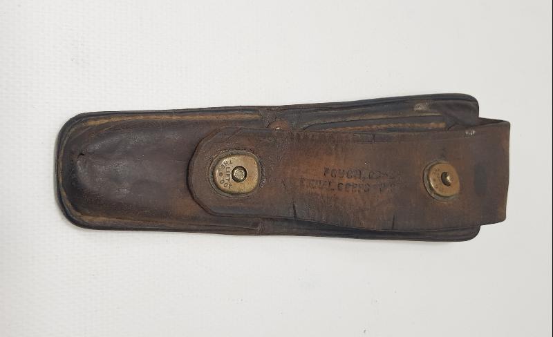 1. DÜNYA SAVAŞI DÖNEMİ DERİ MUHABERE TELSİZ BATARYA ÇANTASI 