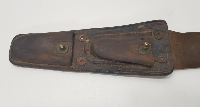 1. DÜNYA SAVAŞI DÖNEMİ DERİ MUHABERE TELSİZ BATARYA ÇANTASI 