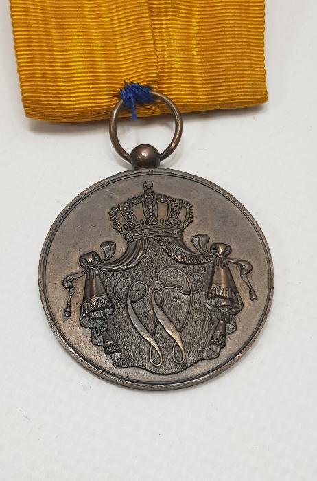 1. DÜNYA SAVAŞI DÖNEMİ HOLLANDA SADIK HİZMET MADALYASI 