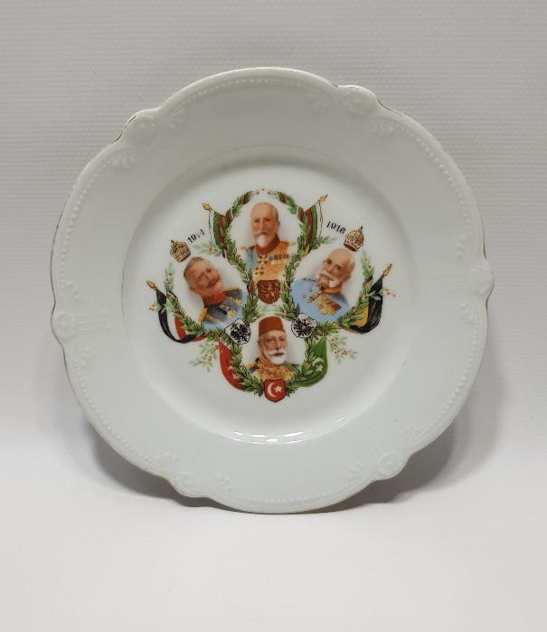 1. DÜNYA SAVAŞI DÖNEMİ İTTİFAK PORSELEN TABAK