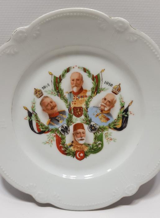 1. DÜNYA SAVAŞI DÖNEMİ İTTİFAK PORSELEN TABAK