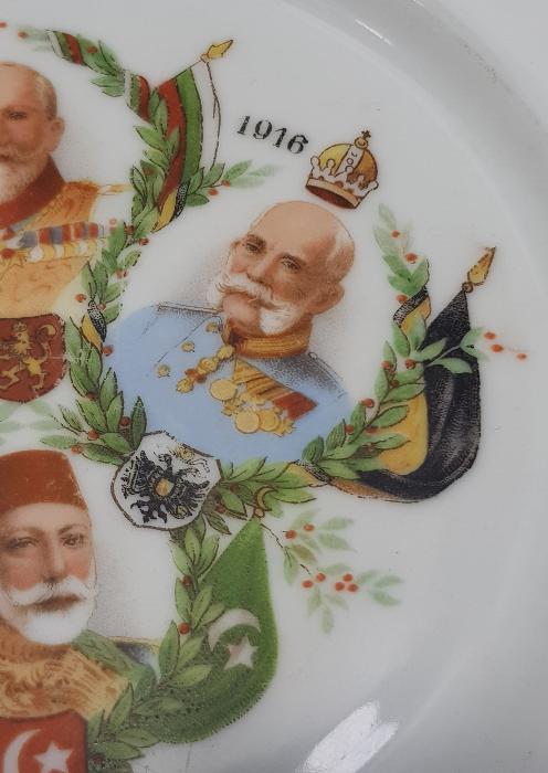 1. DÜNYA SAVAŞI DÖNEMİ İTTİFAK PORSELEN TABAK