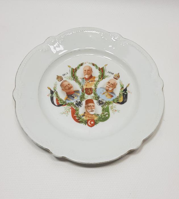 1. DÜNYA SAVAŞI DÖNEMİ İTTİFAK PORSELEN TABAK