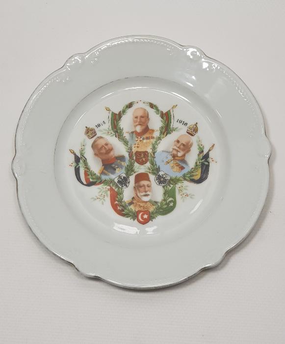 1. DÜNYA SAVAŞI DÖNEMİ İTTİFAK PORSELEN TABAK