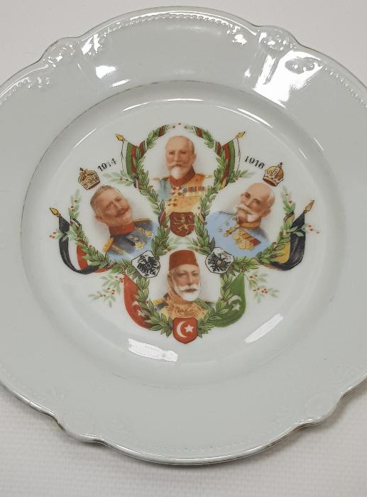 1. DÜNYA SAVAŞI DÖNEMİ İTTİFAK PORSELEN TABAK