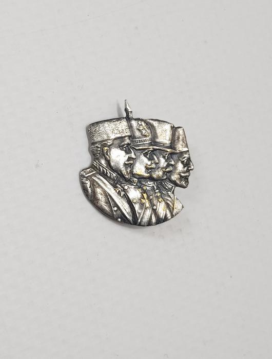 1. DÜNYA SAVAŞI İTTİFAK LİDERLER GÖRSELLİ NADİR ROZET