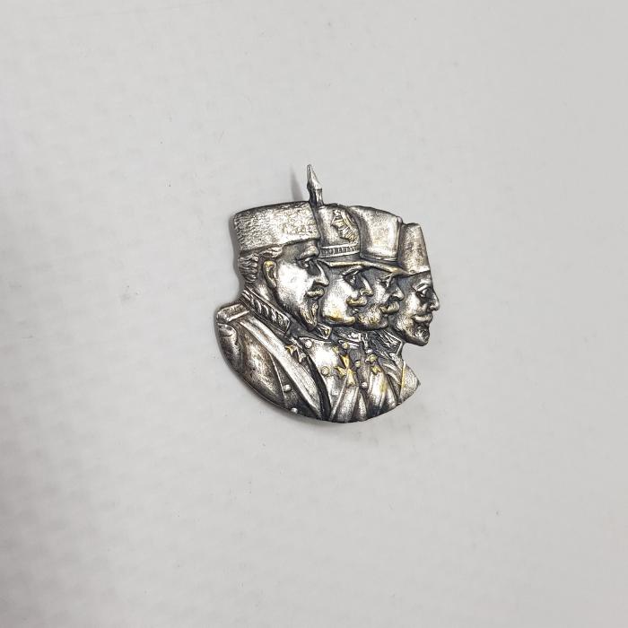 1. DÜNYA SAVAŞI İTTİFAK LİDERLER GÖRSELLİ NADİR ROZET