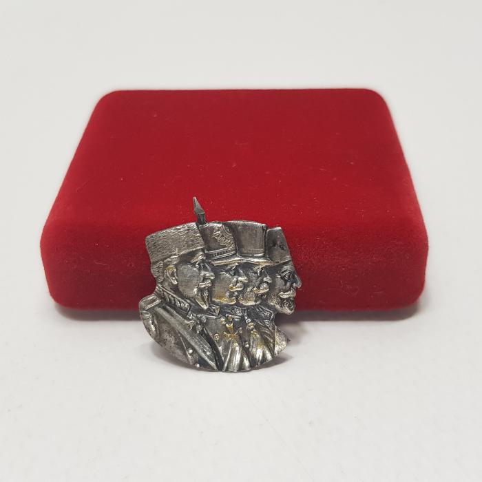 1. DÜNYA SAVAŞI İTTİFAK LİDERLER GÖRSELLİ NADİR ROZET