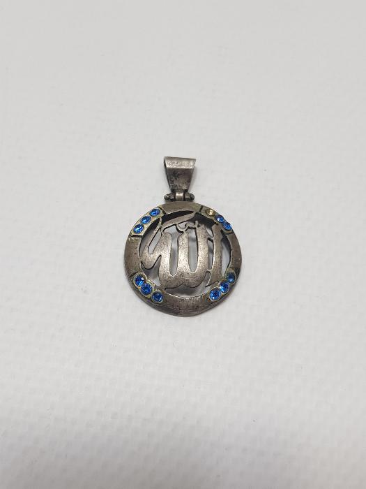 ALLAH YAZILI GÜMÜŞ KOLYE UCU