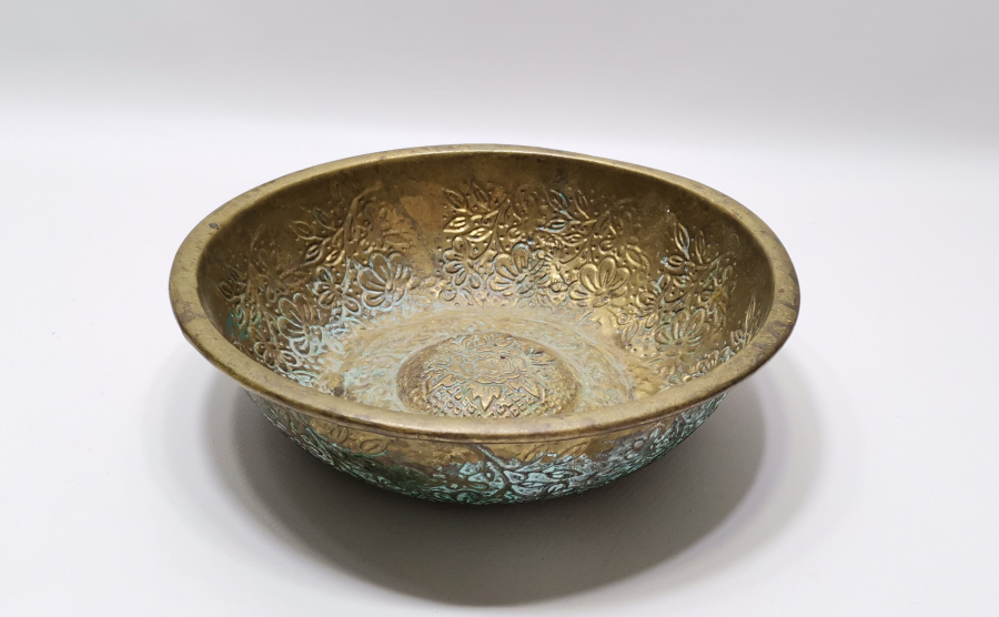 BURSA İŞİ KABARTMA İŞÇİLİKLİ ANTİKA HAMAM TASI