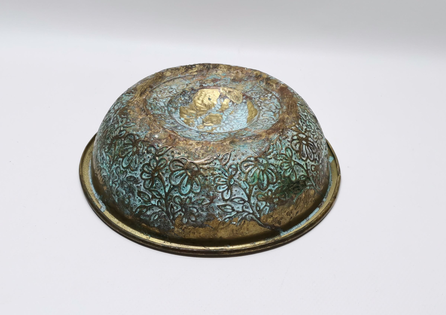 BURSA İŞİ KABARTMA İŞÇİLİKLİ ANTİKA HAMAM TASI