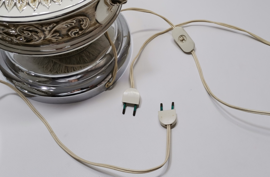 BÜYÜK BOY ANTİKA ÇİFT PORSELEN ABAJUR