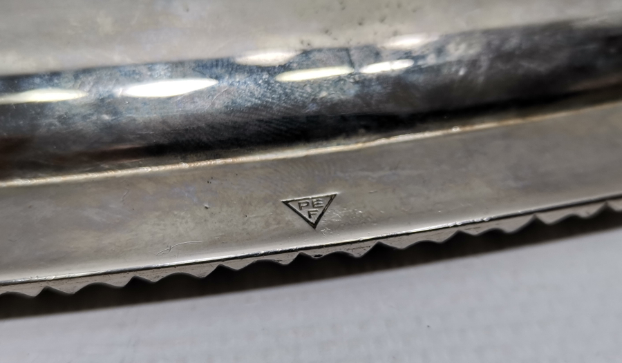 DEV BOYDA GÜMÜŞ KAPLAMA ANTİKA JARDİNYER - MEYVELİK