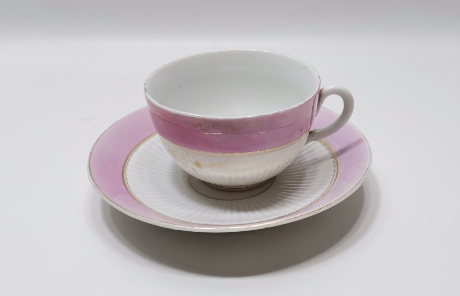 JM ESKENASY GALATA YAZILI OSMANLI DÖNEMİ BÜYÜK BOY FİNCAN