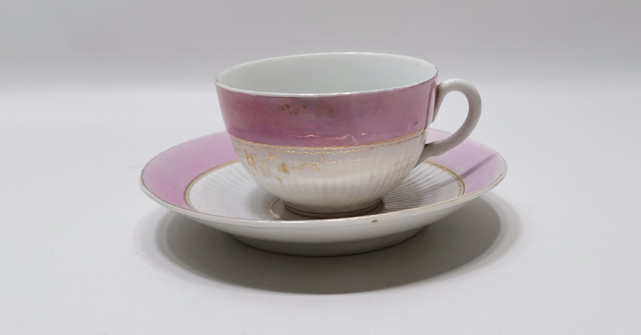 JM ESKENASY GALATA YAZILI OSMANLI DÖNEMİ BÜYÜK BOY FİNCAN