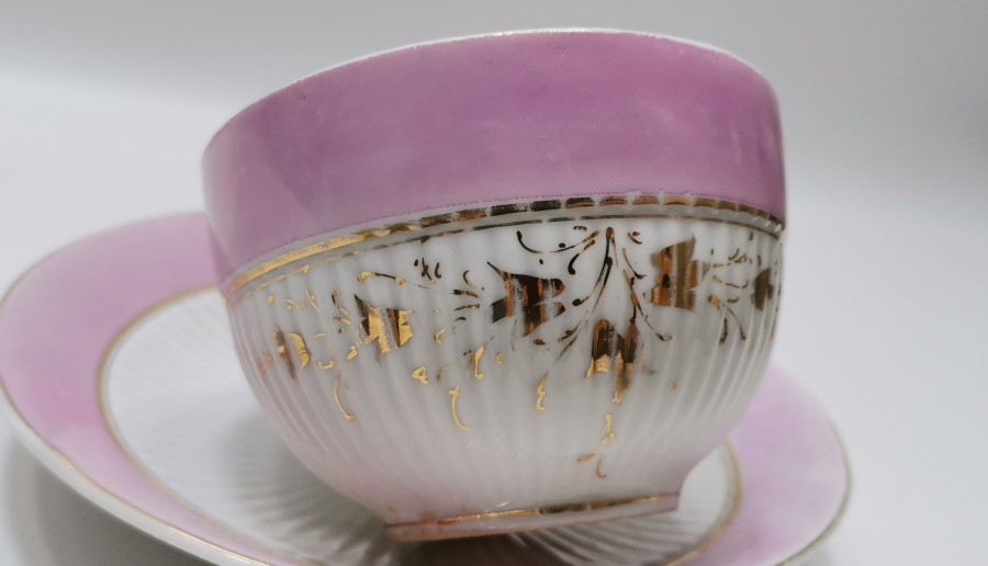 JM ESKENASY GALATA YAZILI OSMANLI DÖNEMİ BÜYÜK BOY FİNCAN