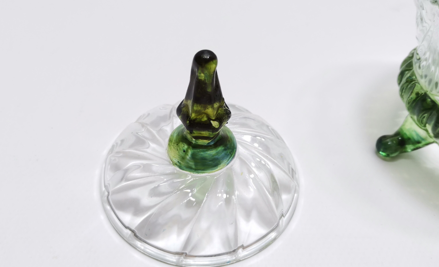 KRİSTAL KESME İŞÇİLİKLİ ANTİKA CAM ŞEKERLİK