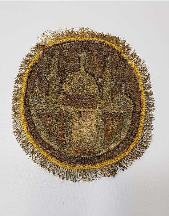 OSMANLI DÖNEMİ AYASOFYA CAMİİ GÖRSELLİ VE OSMANLICA YAZILI NADİR KESE