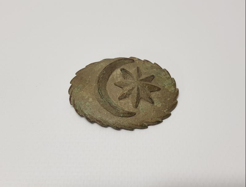 OSMANLI DÖNEMİ ÇOK NADİR AY YILDIZLI SUBAY BRÖVESİ