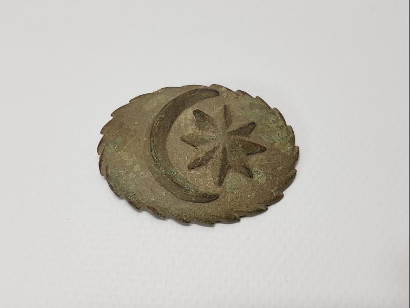 OSMANLI DÖNEMİ ÇOK NADİR AY YILDIZLI SUBAY BRÖVESİ