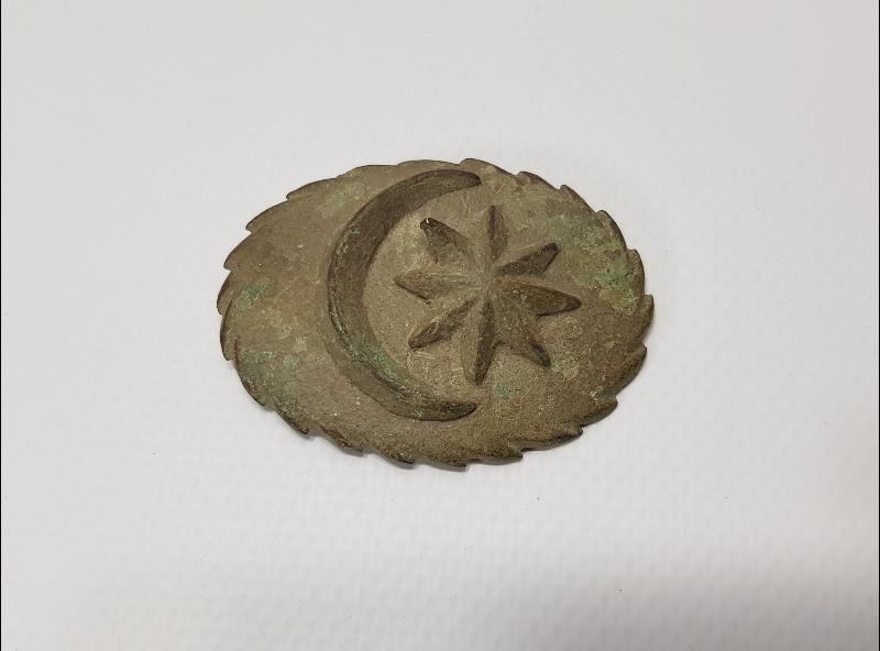 OSMANLI DÖNEMİ ÇOK NADİR AY YILDIZLI SUBAY BRÖVESİ