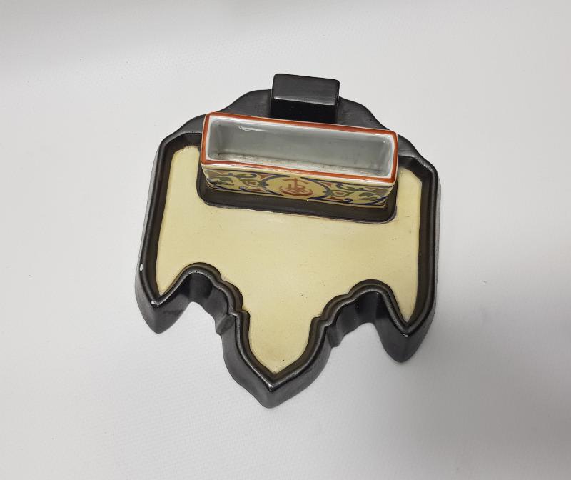 OSMANLI DÖNEMİ CONSTANTINOPLE DAMGALI TURMAC PORSELEN KALEMLİK