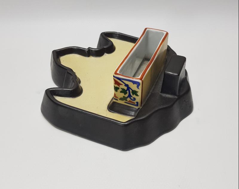 OSMANLI DÖNEMİ CONSTANTINOPLE DAMGALI TURMAC PORSELEN KALEMLİK