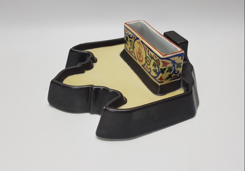 OSMANLI DÖNEMİ CONSTANTINOPLE DAMGALI TURMAC PORSELEN KALEMLİK