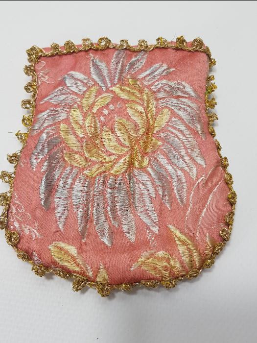 OSMANLI DÖNEMİ ELMASİYE PARA KESESİ