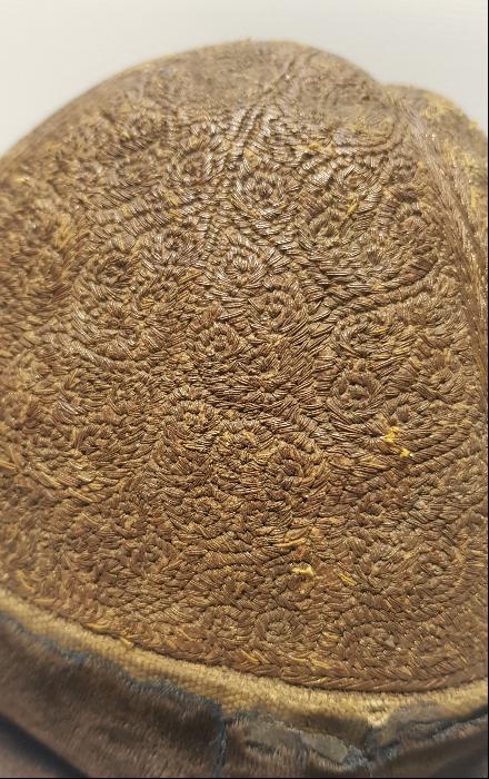 OSMANLI DÖNEMİ GÜMÜŞ SIRMA İŞÇİLİKLİ TEKKE İŞİ DERVİŞ TAKKESİ