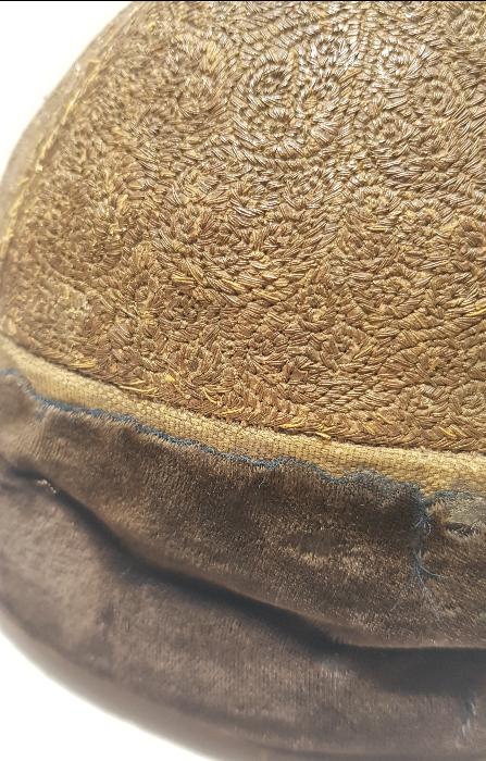 OSMANLI DÖNEMİ GÜMÜŞ SIRMA İŞÇİLİKLİ TEKKE İŞİ DERVİŞ TAKKESİ