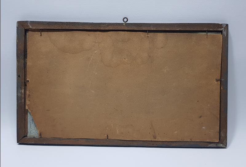 OSMANLI DÖNEMİ HAFIZ AHMET FEYZİ KETEBELİ CAM ALTI OSMANLICA HAT LEVHA