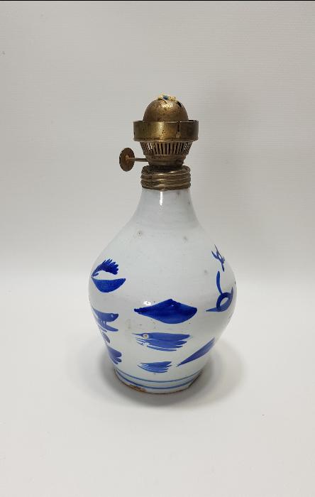 OSMANLI DÖNEMİ PORSELEN ZEMZEMLİKTEN YAPILMIŞ LAMBA