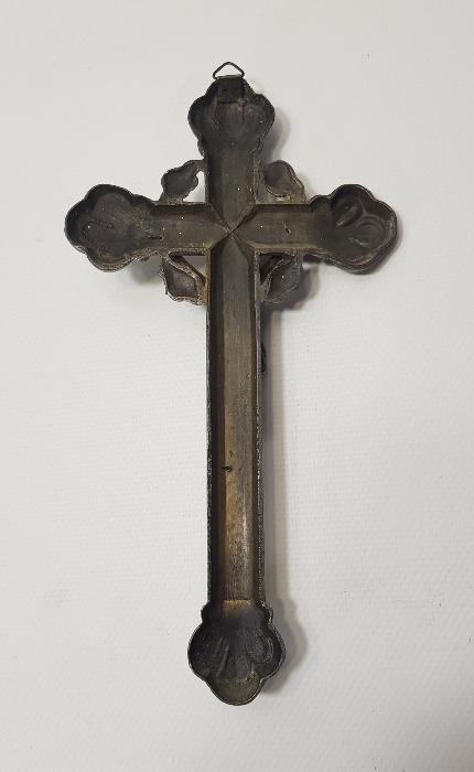 OSMANLI DÖNEMİ RUM İŞİ ÇARMIHA GERİLMİŞ HAZRETİ İSA HEYKELİ