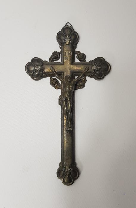 OSMANLI DÖNEMİ RUM İŞİ ÇARMIHA GERİLMİŞ HAZRETİ İSA HEYKELİ