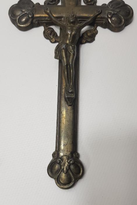 OSMANLI DÖNEMİ RUM İŞİ ÇARMIHA GERİLMİŞ HAZRETİ İSA HEYKELİ