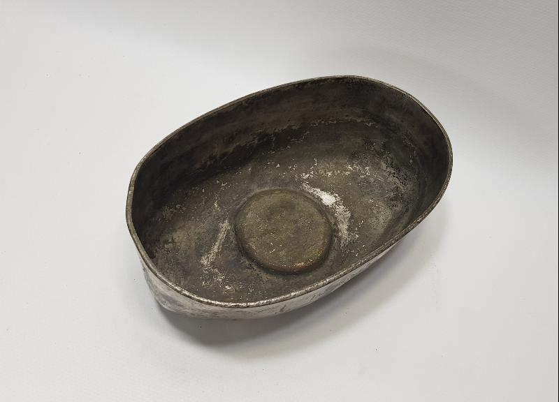 OSMANLICA ANKARA PALAS YAZILI ÇOK NADİR SERVİS TENCERESİ KAPAĞI