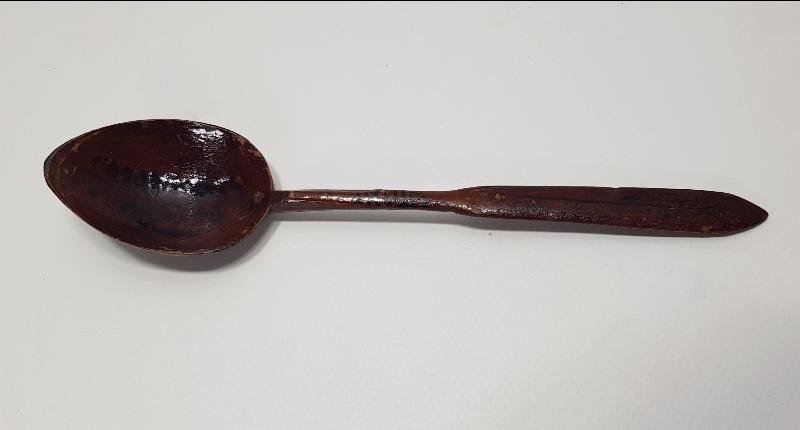 OSMANLICA YAZILI AHŞAP KAŞIK