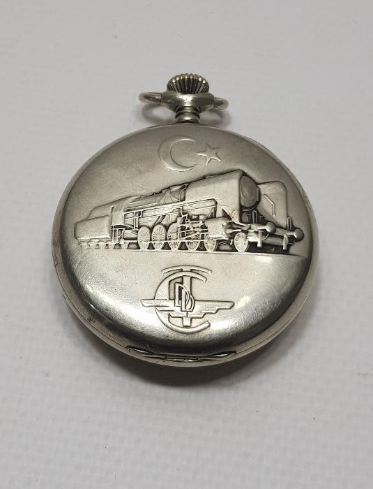 TCDDY TREN GÖRSELLİ DEMİR YOLU CEP SAATİ