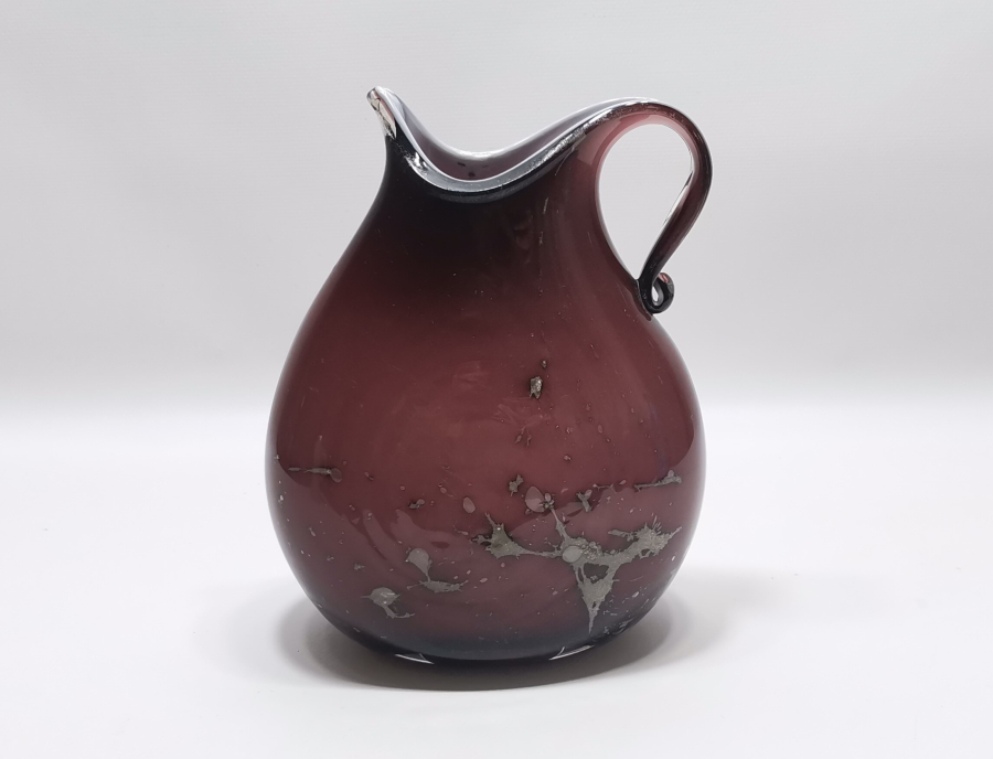 ÜFLEME CAMDAN MAMUL NADİR FORMDA VAZO