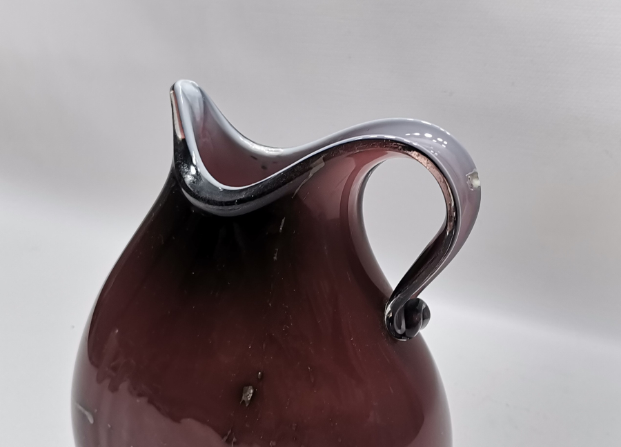 ÜFLEME CAMDAN MAMUL NADİR FORMDA VAZO