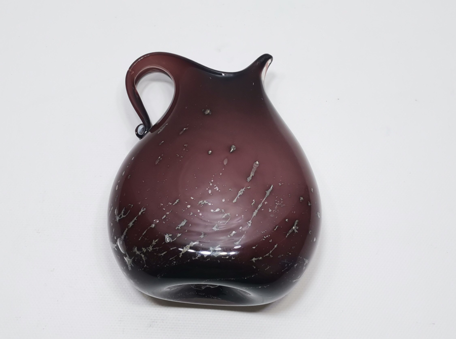 ÜFLEME CAMDAN MAMUL NADİR FORMDA VAZO