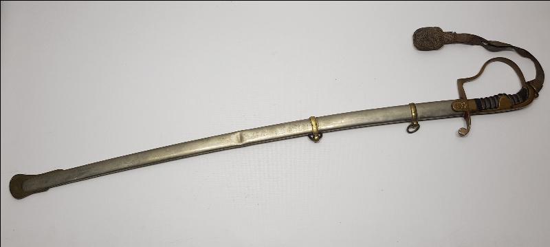 1. DÜNYA SAVAŞI DÖNEMİ İMALAT-I HARBİYE YAPIMI SERİ NOLU ÇOK NADİR OSMANLI SUBAY KILICI