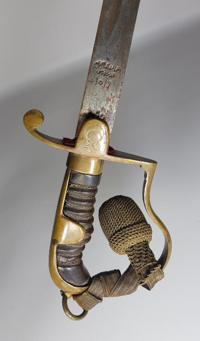 1. DÜNYA SAVAŞI DÖNEMİ İMALAT-I HARBİYE YAPIMI SERİ NOLU ÇOK NADİR OSMANLI SUBAY KILICI