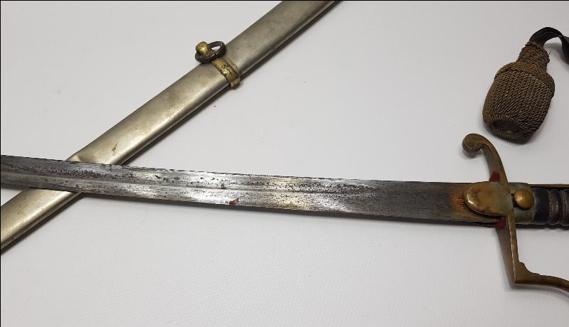 1. DÜNYA SAVAŞI DÖNEMİ İMALAT-I HARBİYE YAPIMI SERİ NOLU ÇOK NADİR OSMANLI SUBAY KILICI