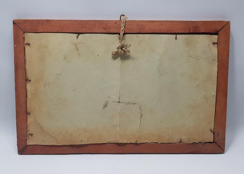 1957 TARİHLİ ÇORUM CEZAEVİ İŞİ CAM ALTI TABLO