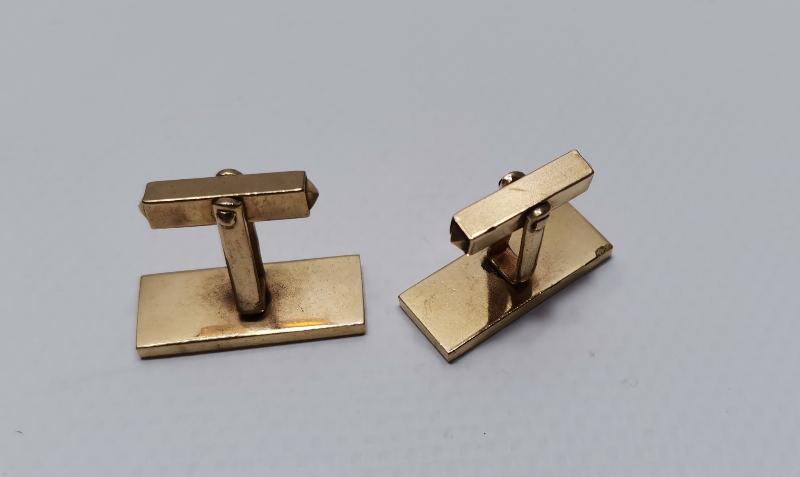 ANTİKA ALTIN KAPLAMA KOL DÜĞMESİ