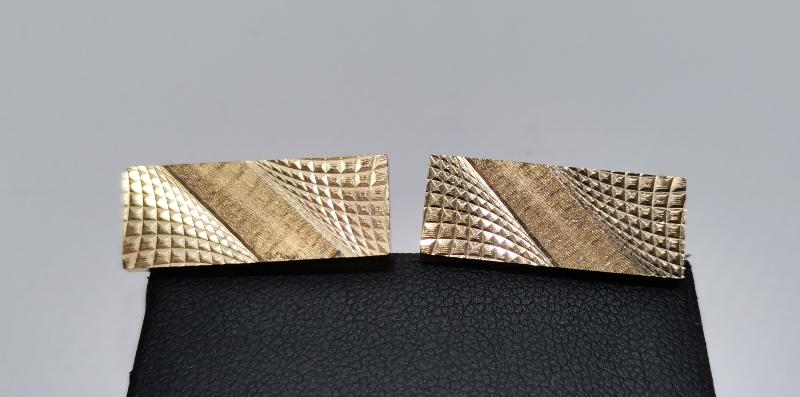 ANTİKA ALTIN KAPLAMA KOL DÜĞMESİ