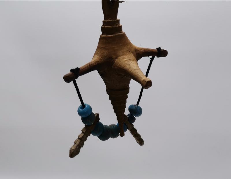 OSMANLI DÖNEMİ ANADOLU ŞAMAN KÜLTÜRÜ: BEREKET TANRIÇASI KYBELE FORMLU ÇİTLEMBİK EV NAZARLIĞI