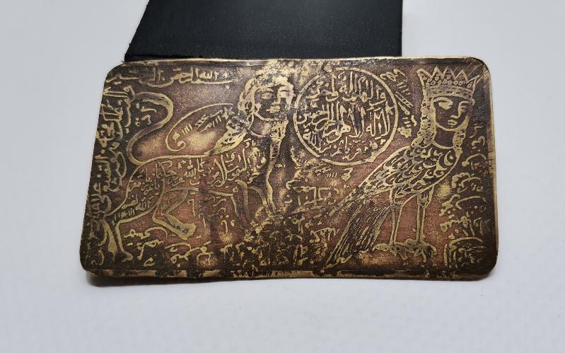 OSMANLI DÖNEMİ ASLAN VE KARTAL RESİMLİ ÇOK NADİR TILSIM